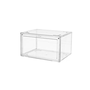 Shoe Display Box Clear Container Stackable Boxes Storage Case from Deals499 at Deals499