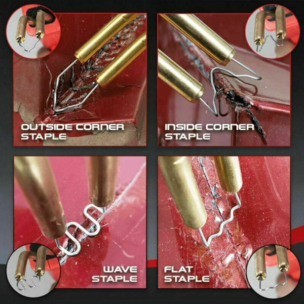 Handy Plastic Welder Garage Repair Welding Tool Kit Hot Staplers Bumper Machine Deals499
