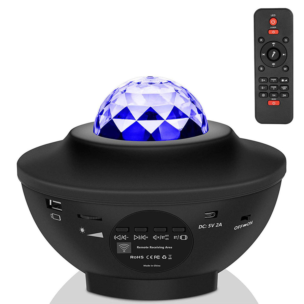 LED Galaxy Starry Night Light Projector Ocean Star Sky Party Baby Kids Room Lamp Deals499