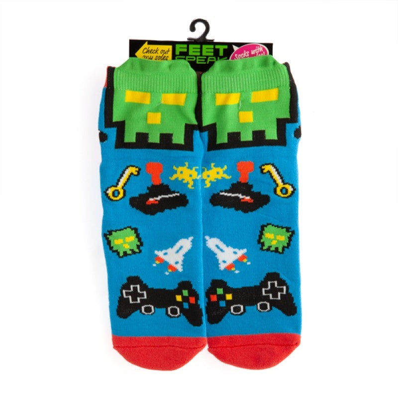 Gamer Feet Speak Socks from Deals499 at Deals499