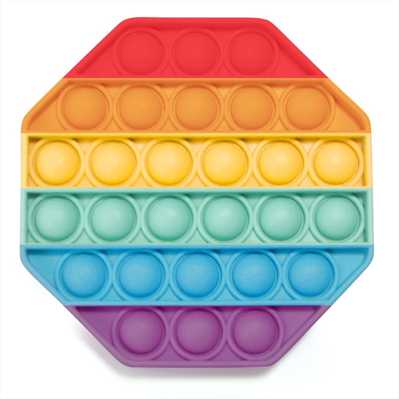 Rainbow Octagon Push And Pop Deals499