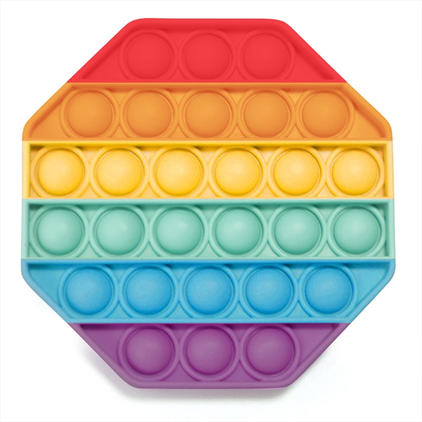 Rainbow Octagon Push And Pop Deals499