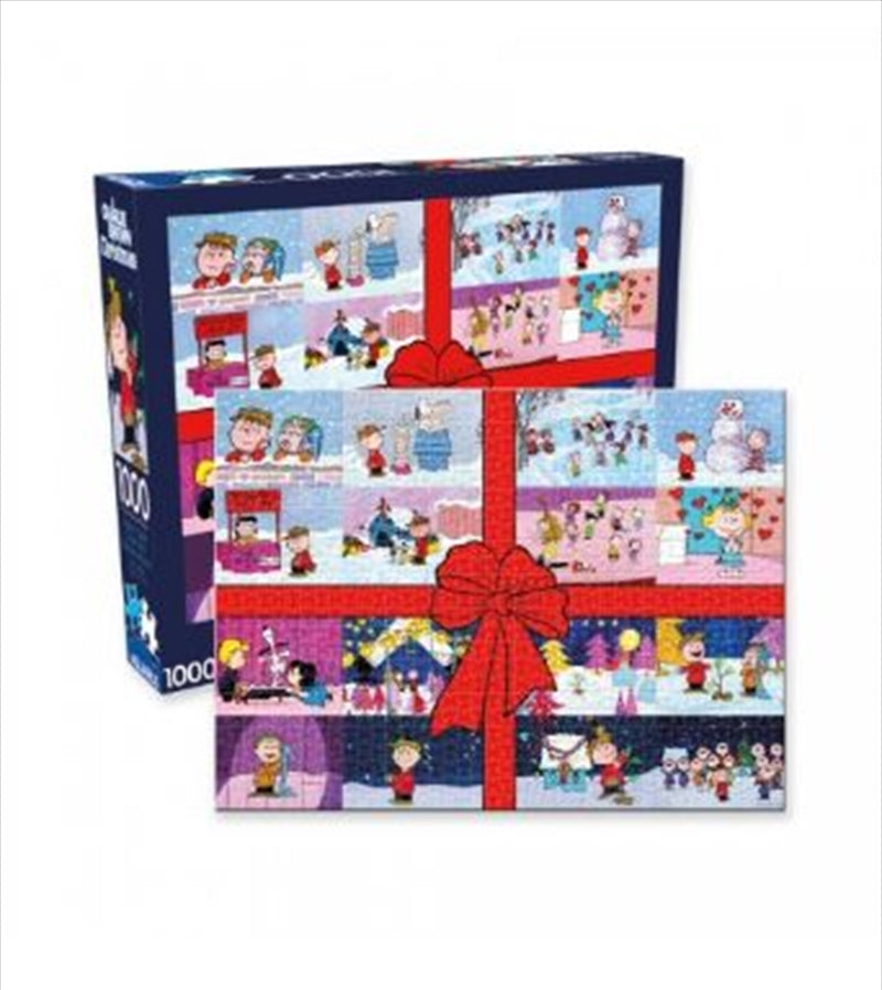Charlie Brown Christmas Present 1000pc Puzzle Deals499