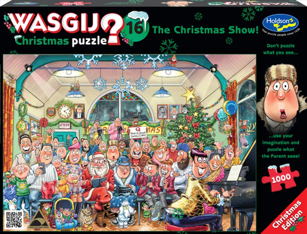 Wasgij 1000 Piece Puzzle - Xmas 16 The Christmas Show Deals499