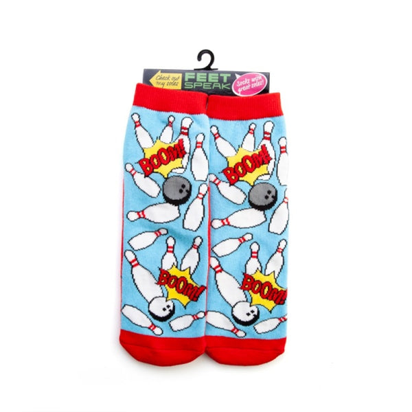 Bowling Feet Speak Socks from Deals499 at Deals499