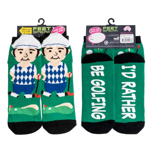 Golfer Feet Speak Socks from Deals499 at Deals499
