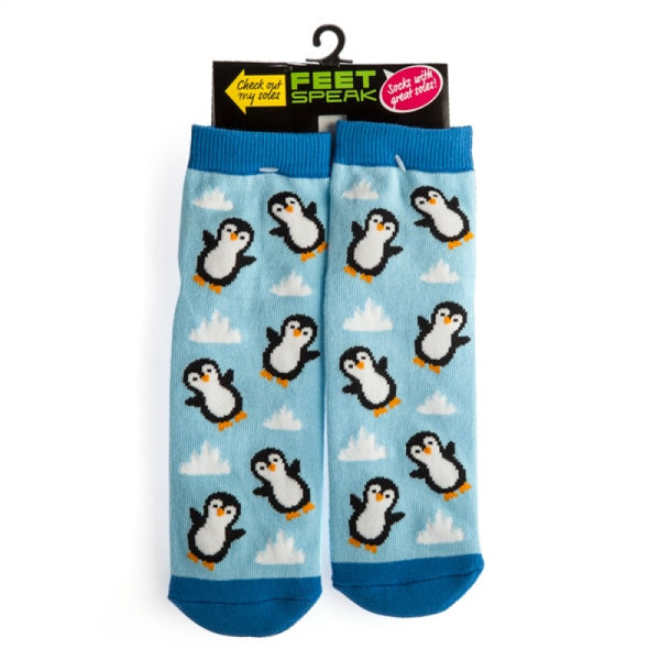 Penguin Feet Speak Socks from Deals499 at Deals499