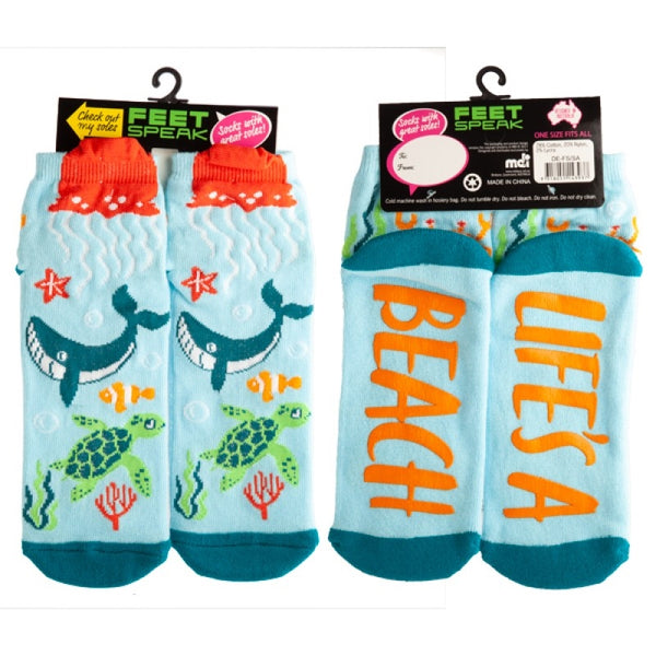 Sea Animals Feet Speak Socks from Deals499 at Deals499