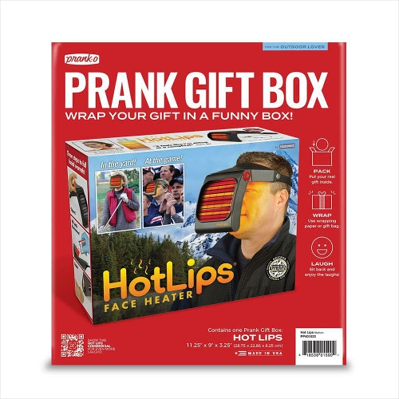 PRANK-O Prank Gift Box - Hot Lips Face Heater Deals499