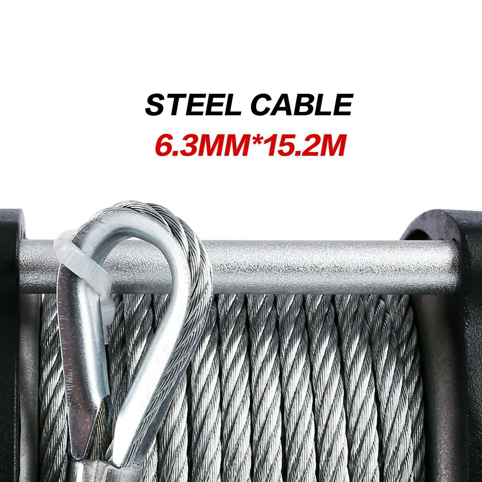 X-BULL Electric Winch 12V 5000LBS Wireless 15.2M Steel Cable ATV UTV 4WD Boat Deals499