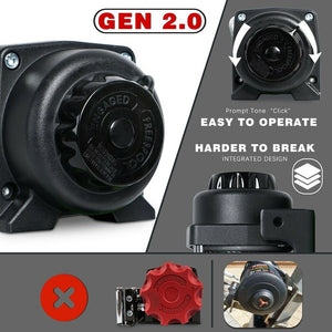 X-BULL Electric Winch 4500LBS/2041KG Steel Cable Wireless Remote Boat ATV 4WD Deals499