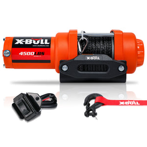 X-BULL Electric Winch 12v Synthetic Rope 4500LBS Wireless Remote ATV UTV 2041KG Deals499