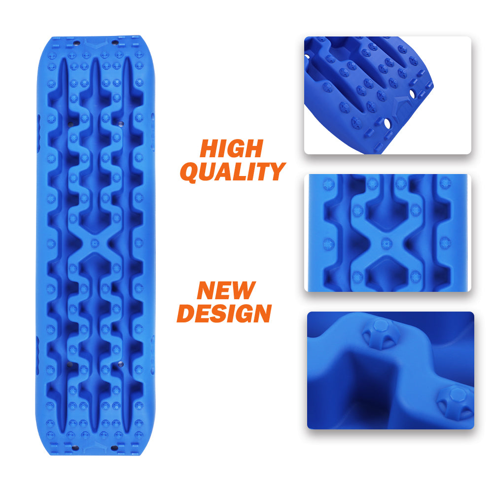 X-BULL Recovery tracks Sand tracks KIT Carry bag mounting pin Sand/Snow/Mud 10T 4WD-BLUE Gen3.0 Deals499