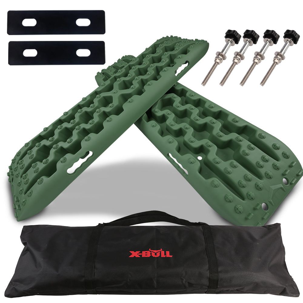 X-BULL Recovery tracks Sand tracks KIT Carry bag mounting pin Sand/Snow/Mud 10T 4WD-OLIVE Gen3.0 Deals499