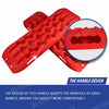 X-BULL Recovery tracks 10T Sand Mud Snow 2 pairs Offroad 4WD 4x4 2pc 91cm Gen 2.0 - red Deals499