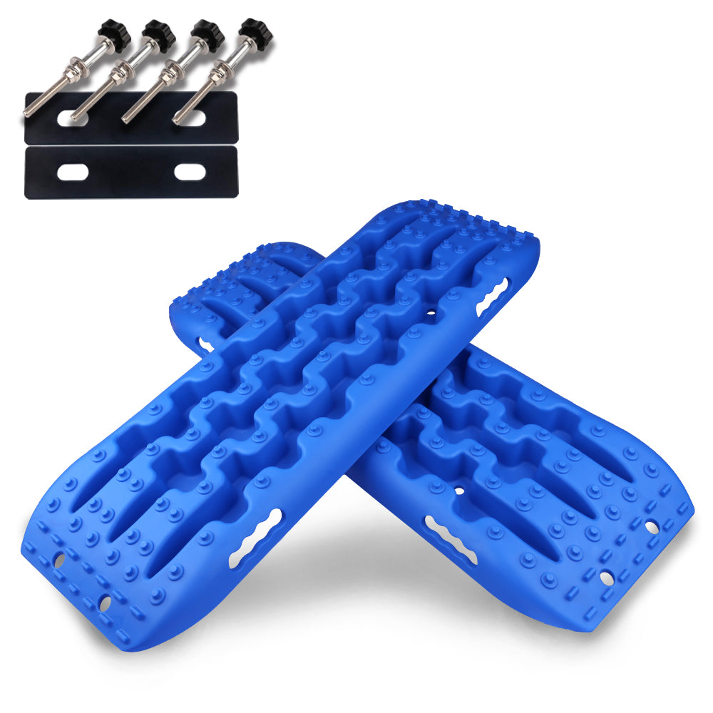 X-BULL Recovery tracks Sand Trucks Offroad With 4PCS Mounting Pins 4WDGen 2.0 - blue Deals499