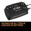 CTEK Smartpass 120S 120A Power Management System for 12V Starter Service Battery Deals499