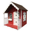 ROVO KIDS Cubby House Wooden Cottage Outdoor Furniture Playhouse Children Toy Deals499