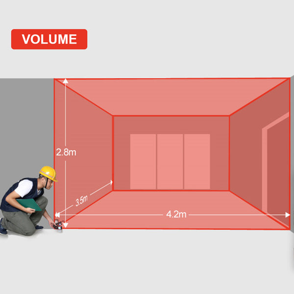 KEAMYA 40m Laser Distance Measurer Meter Range Finder Area Volume Digital Deals499