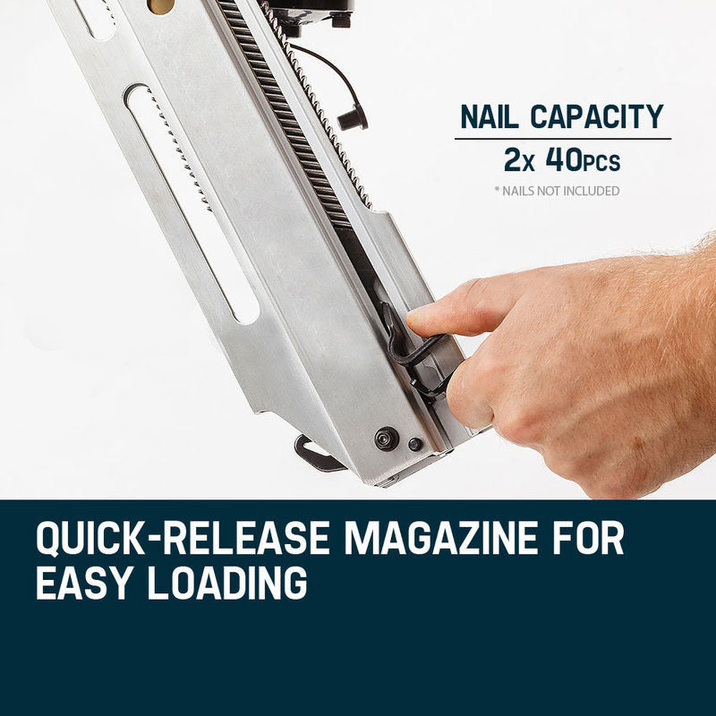 UNIMAC Construction Framing Nail Gun - Heavy Duty Air Nailer Pneumatic Deals499