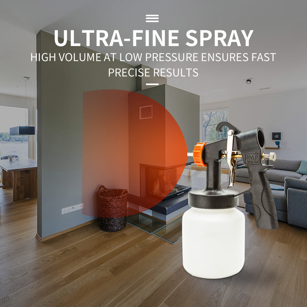 UNIMAC 3-Way Nozzle Electric Paint Sprayer Gun HVLP DIY Spray Station 450W Deals499