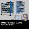 Baumr-AG 44 Part Storage Bin Rack Wall Mounted Tool Organiser Box Shelving Deals499