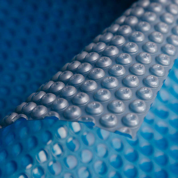 AURELAQUA Solar Swimming Pool Cover 400 Micron Heater Bubble Blanket 6x3.2m from Deals499 at Deals499