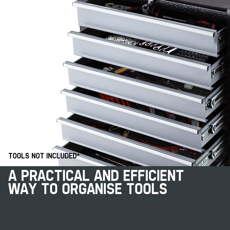 BULLET 6 Drawer Tool Box Cabinet Trolley Garage Toolbox Storage Mechanic Chest Deals499