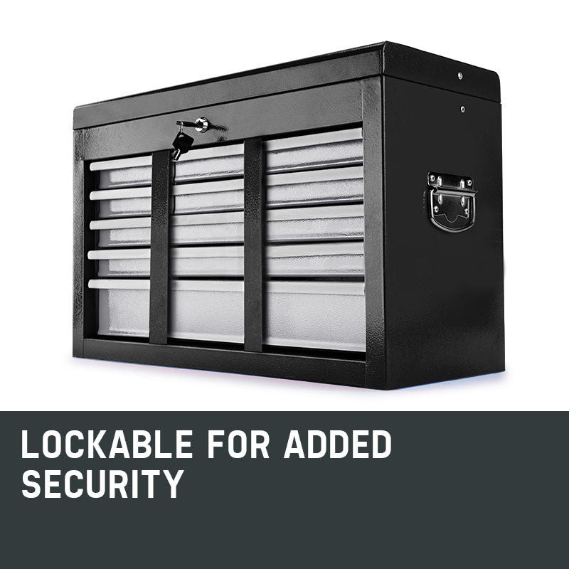 BULLET 9 Drawer Tool Box Chest Garage Storage Mechanic Organiser Toolbox Set Deals499