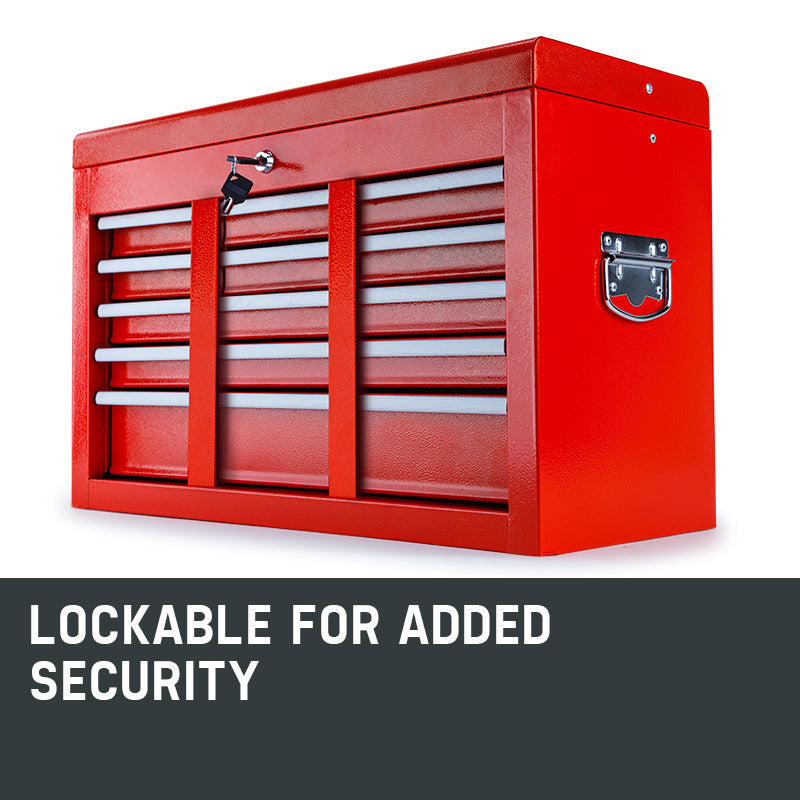 BULLET 9 Drawer Tool Box Chest Organiser Mechanic Garage Storage Toolbox Set Deals499