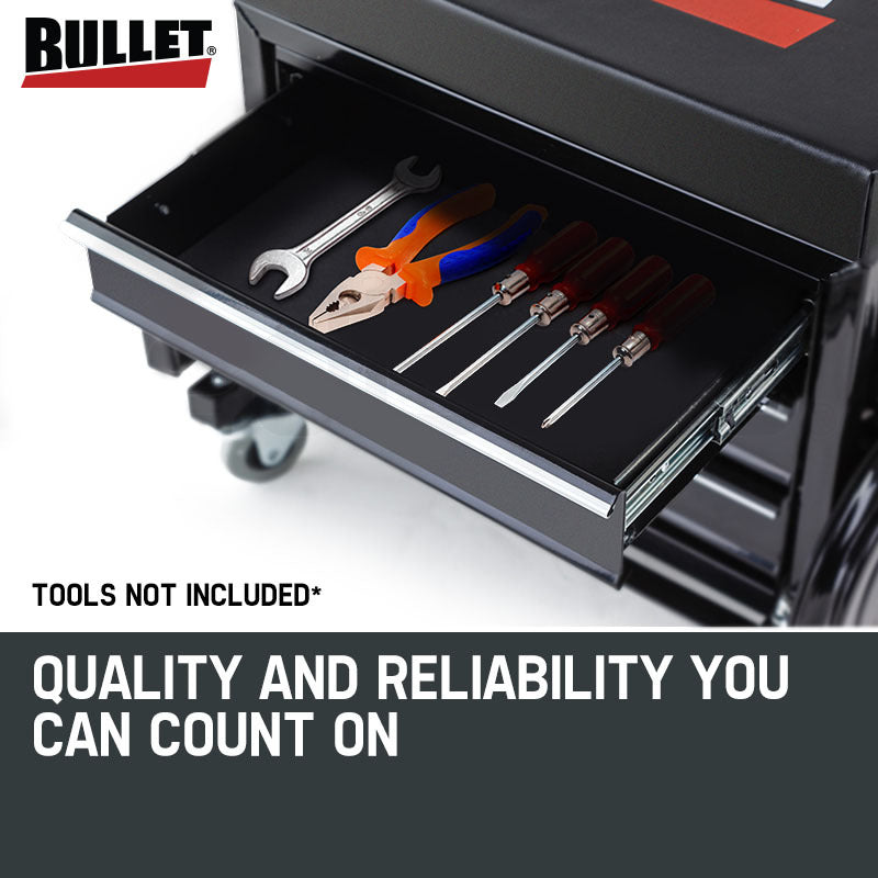 BULLET Rolling Tool Box Stool Mechanic Creeper Toolbox Seat Cushion Garage Tray Deals499