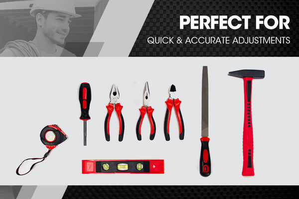 BULLET 118pc Tool Kit Box Set Metal Spanner Organizer Socket Household Toolbox Deals499