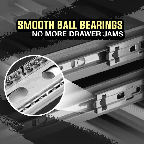 BULLET 478 Piece Tool Box Chest Kit Storage Cabinet Set Drawers With Tools BLACK Deals499