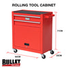 BULLET Tool Kit Chest Cabinet Box Set Storage Metal Wheels Rolling Drawers Steel Red Deals499