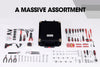 BULLET 925PC Tool Box On Wheels Kit Trolley Mobile Handle Toolbox Set Storage Deals499