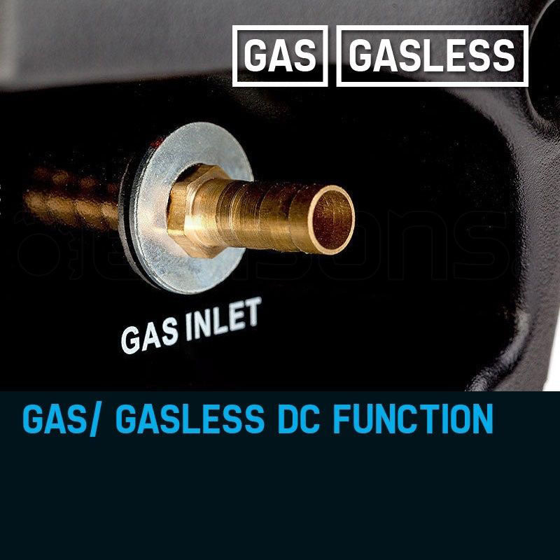 ROSSI 195Amp Welder MIG ARC MAG Welding Machine Gas / Gasless Portable 195A Deals499