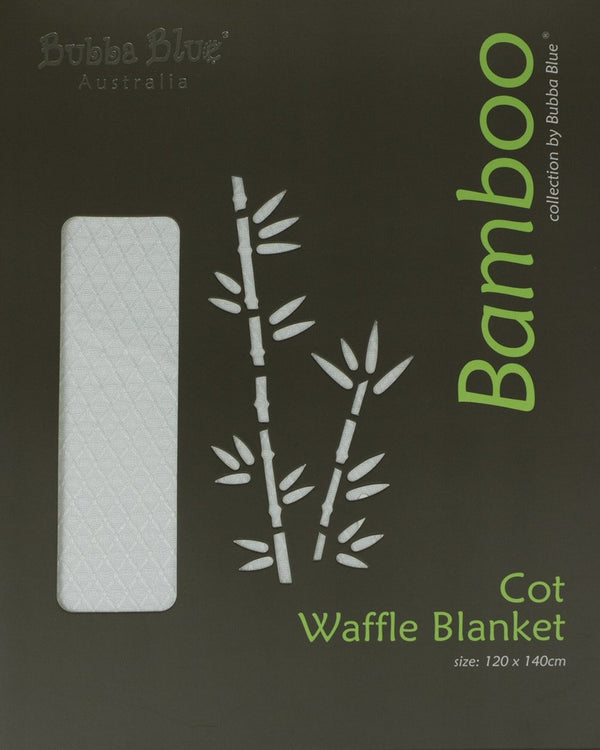 Bubba Blue New Bamboo Cot Waffle Blanket 54084 Deals499