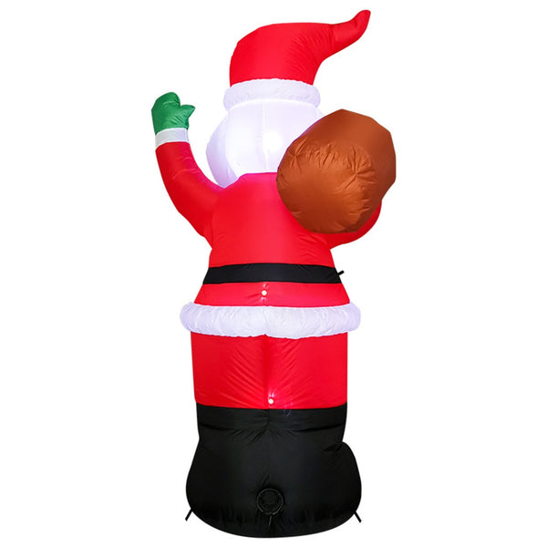 Festiss 1.8m Santa Waving Christmas Inflatable with LED FS-INF-02 Deals499