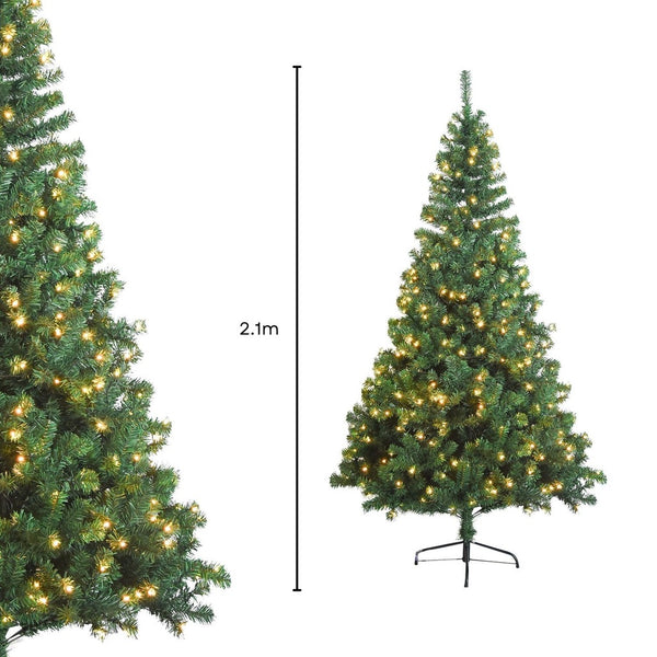 Festiss 2.1m Christmas Trees With Warm LED FS-TREE-04 Deals499