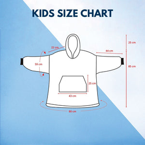 GOMINIMO Hoodie Blanket Kids Rainbow HM-HB-115-AYS from Deals499 at Deals499