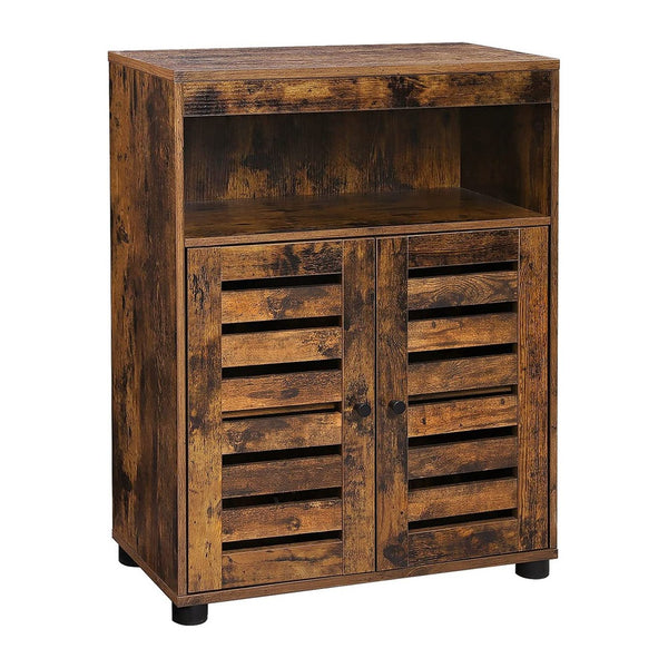 VASAGLE Storage Cabinet with Shelves and Louvered Door BBK44BX Deals499