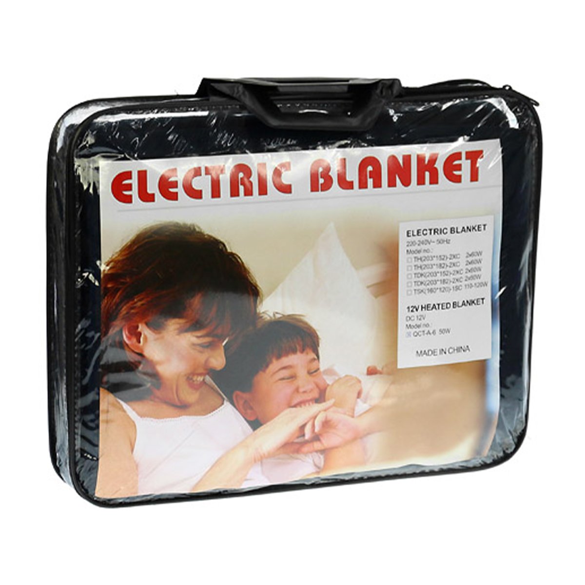 Laura Hill Heated Electric Car Blanket 150x110cm 12v - Black from Deals499 at Deals499
