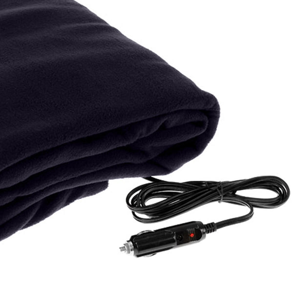 Laura Hill Heated Electric Car Blanket 150x110cm 12v - Blue from Deals499 at Deals499