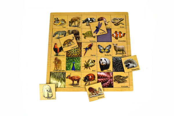 ANIMAL SKIN MATCHING PUZZLE TRAY Deals499