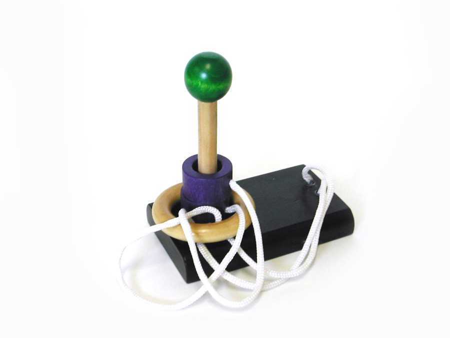 GREEN TOWER RING BRAINTEASER PUZZLE Deals499