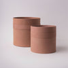 Tree Stripes Cylinder Pot Kilima - Rustic Brown (Medium) Deals499