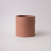 Tree Stripes Cylinder Pot Kilima - Rustic Brown (Medium) Deals499