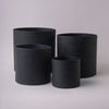Tree Stripes Cylinder Pot Monstera - Black (Small) Deals499