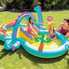 INTEX Dinoland Inflatable Play Centre Paddling Pool & Water Slide 57135NP Deals499