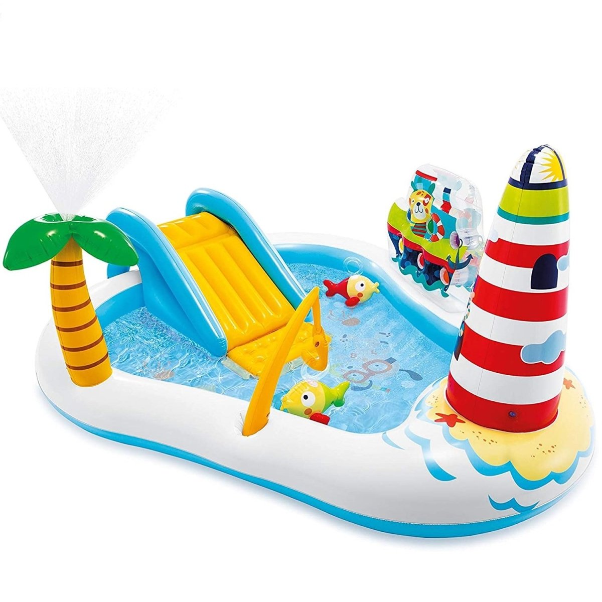 INTEX  Fishing Fun Play Center Inflatable Kiddie Pool 57162NP Deals499
